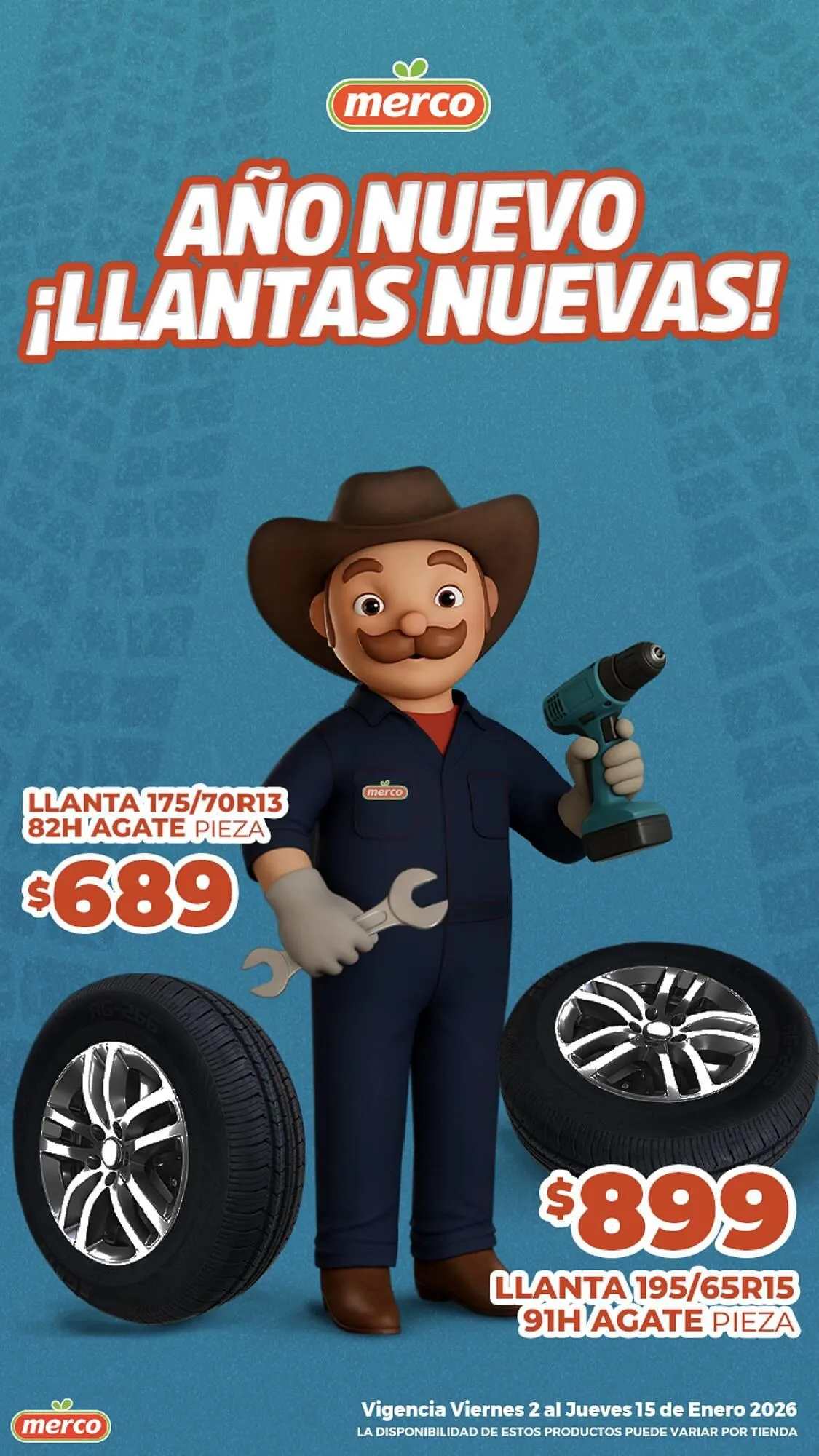 Catálogo de Folleto Merco 2 de enero al 15 de enero 2026 - Pagina 1