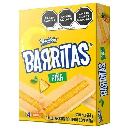 Galletas Barritas Piña Marinela 268 g