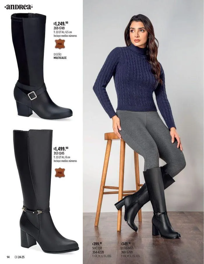 Catálogo de ANDREA - CALZADO DAMA 26 de agosto al 25 de enero 2025 - Pagina 42