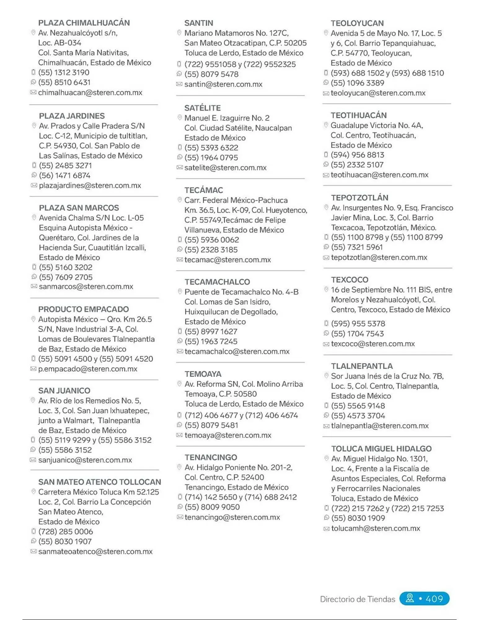 Catálogo de Catálogo Steren 18 de febrero al 31 de diciembre 2025 - Pagina 427