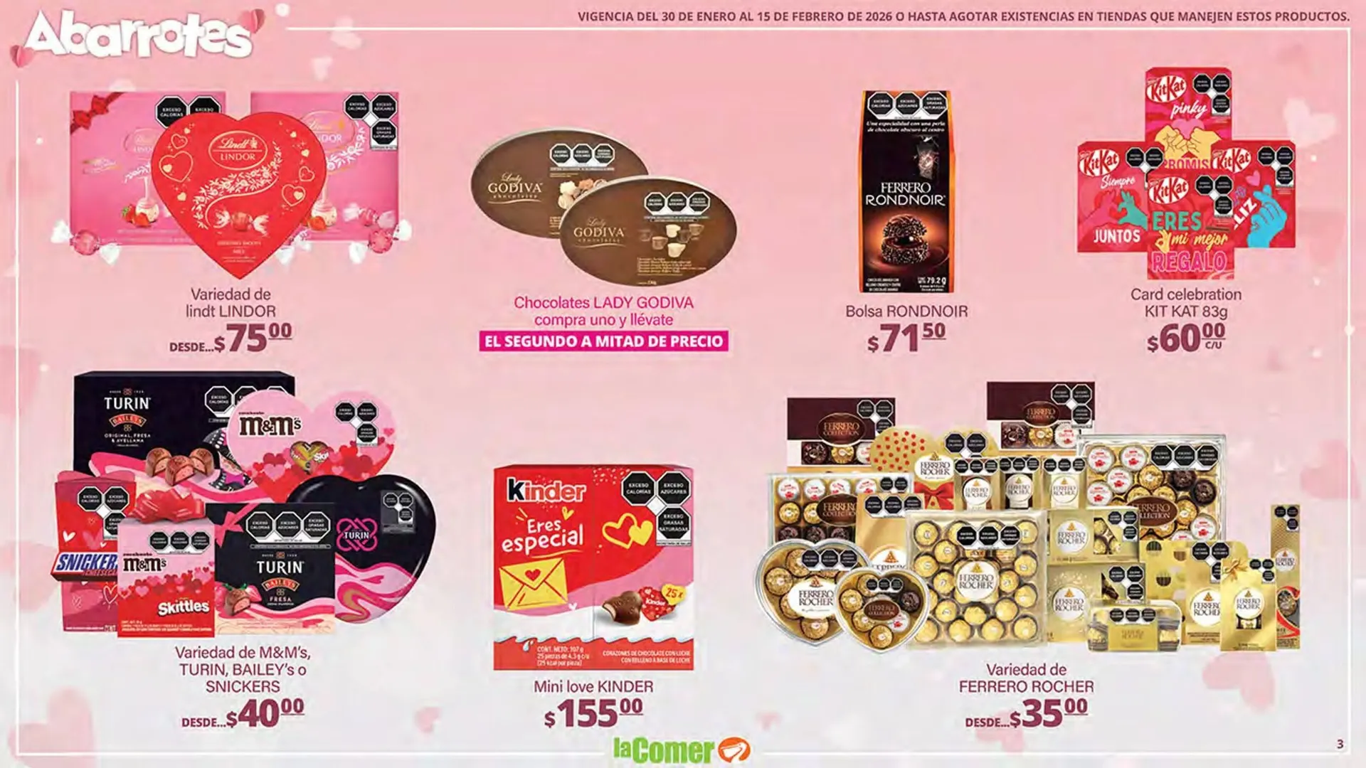 Catálogo de Folleto La Comer 30 de enero al 15 de febrero 2026 - Pagina 3