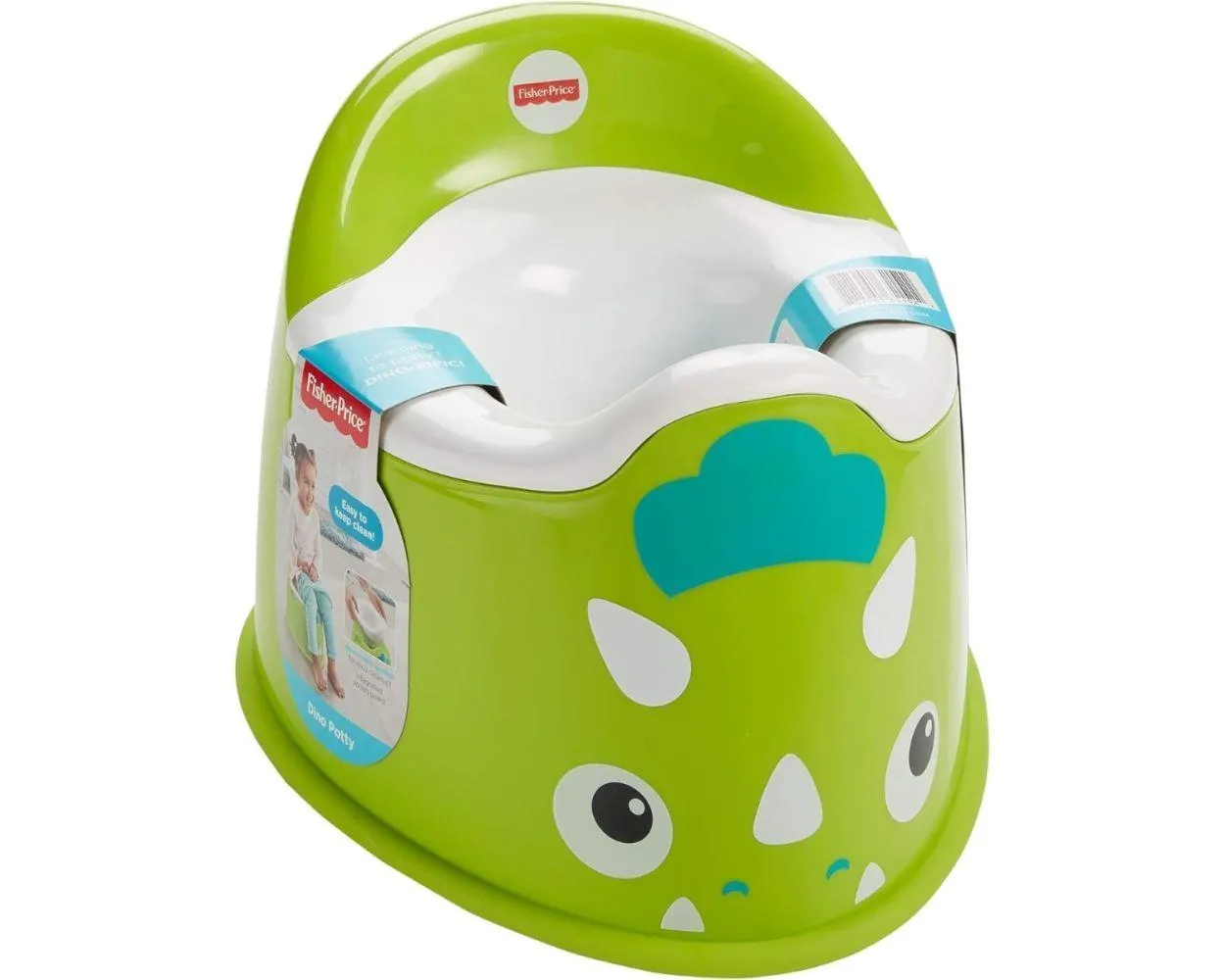 Fisher-Price Baby Bacinica para Bebés Mi Primera Bacinica de Dinosaurio