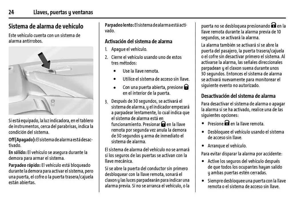 Catálogo de Chevrolet Corvette Stingray Manual del propietario 22 de enero al 31 de diciembre 2025 - Pagina 25