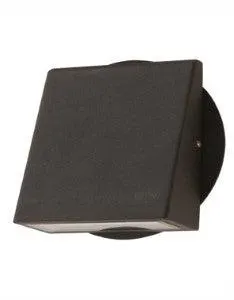 Lamp LED De Pared Para Exterior Ip54 3W 3000K Acab Negro