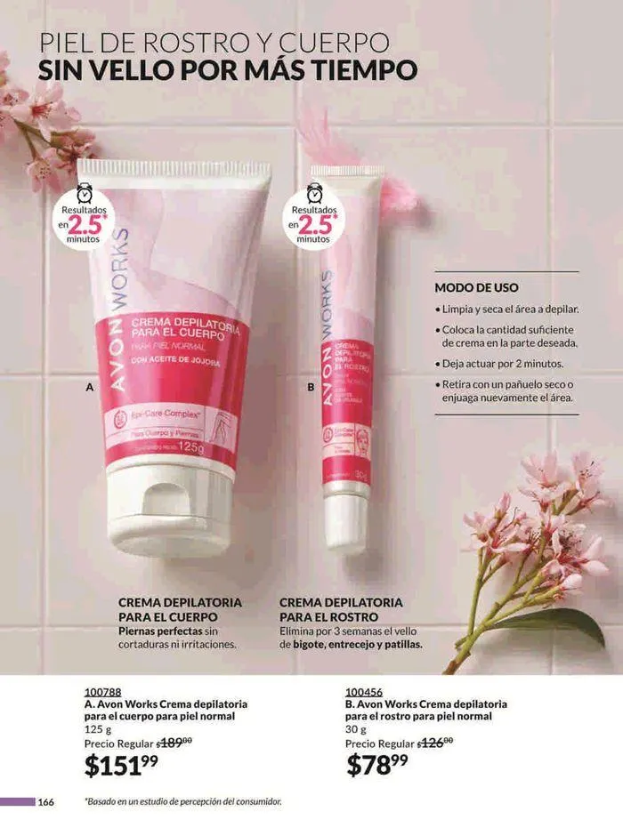 Catálogo de Avon COSMÉTICOS C10 15 de mayo al 19 de junio 2024 - Pagina 166