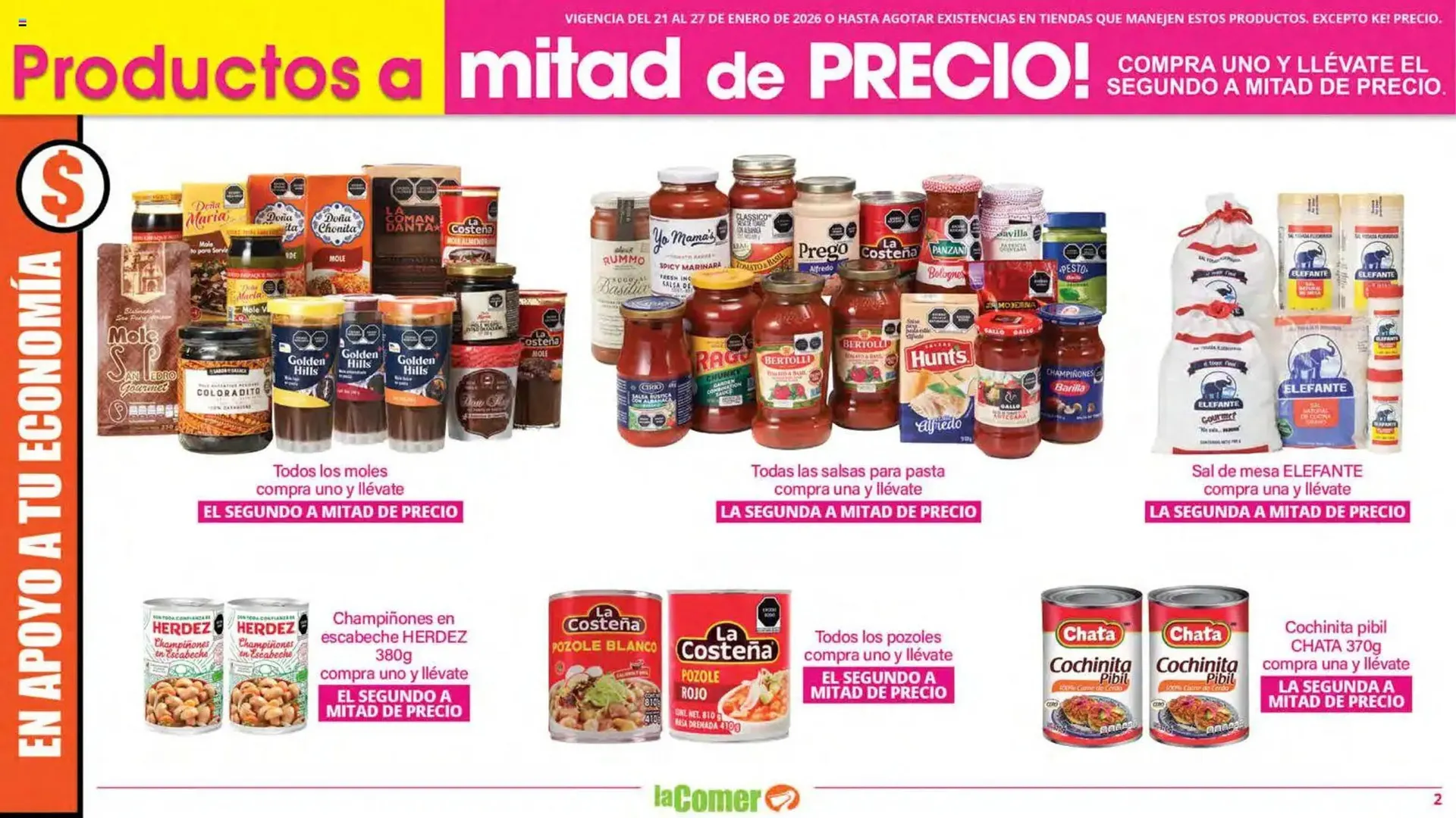 Catálogo de Folleto La Comer 21 de enero al 27 de enero 2026 - Pagina 2