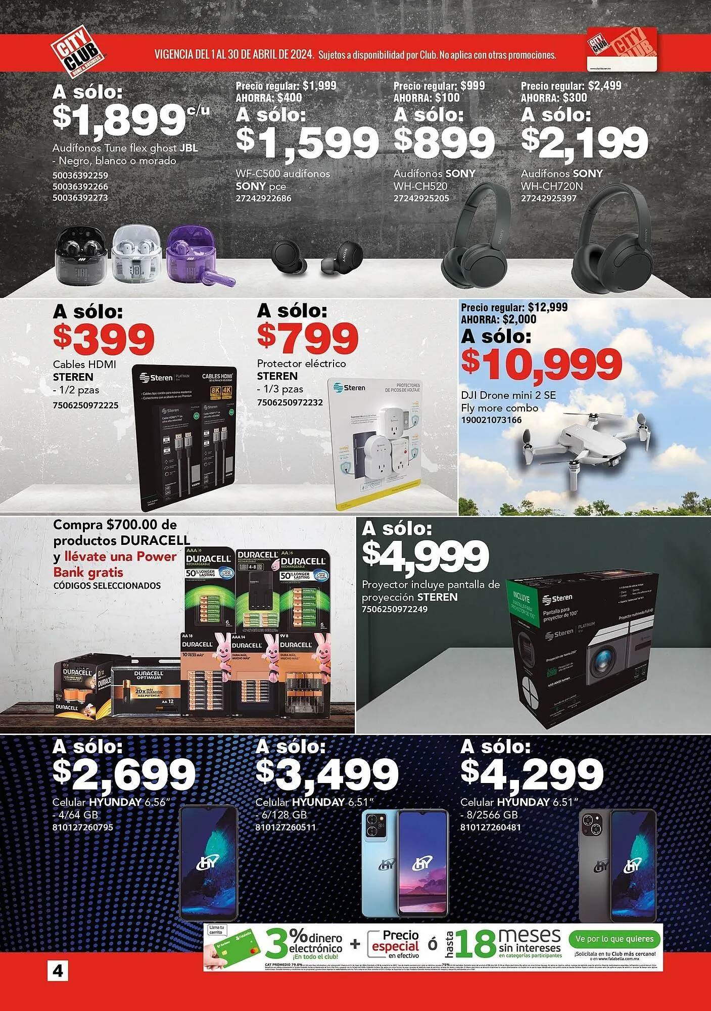 Catálogo de Catálogo City Club 15 de abril al 18 de abril 2024 - Pagina 4