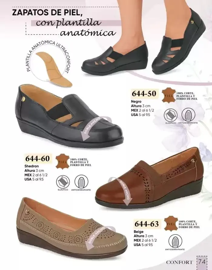 Catálogo de Catálogo Cklass Confort Primavera Verano 2025 México 8 de enero al 30 de junio 2025 - Pagina 72