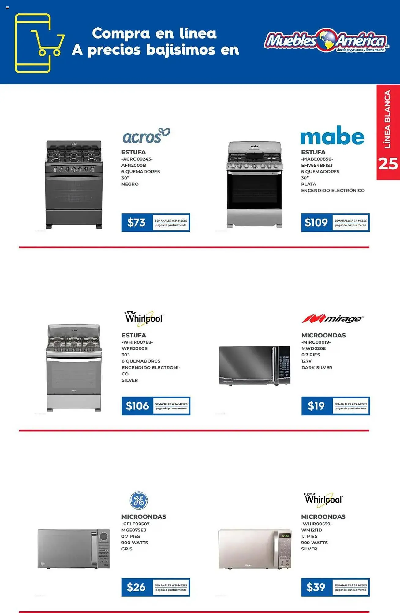 Catálogo de Catálogo Muebles América 10 de diciembre al 2 de febrero 2025 - Pagina 25