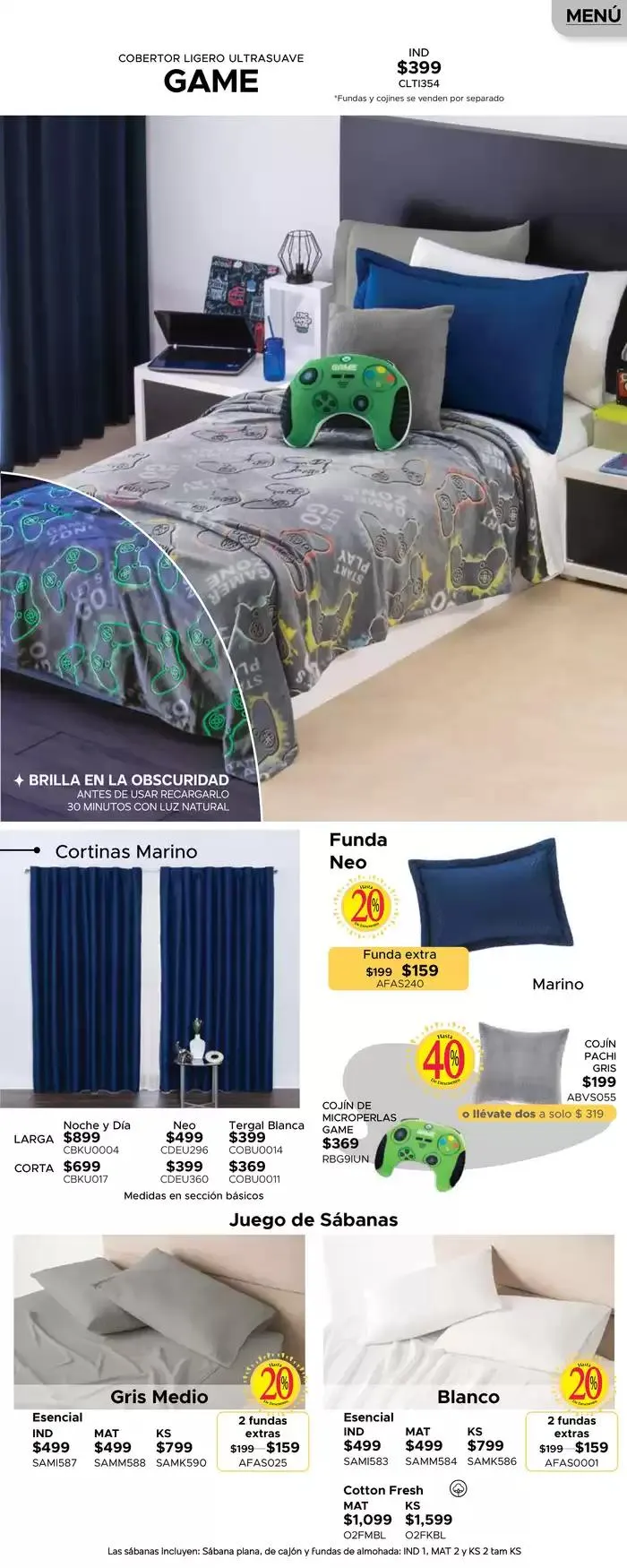 Catálogo de Ofertas Colchas Concord 4 de marzo al 31 de marzo 2025 - Pagina 431