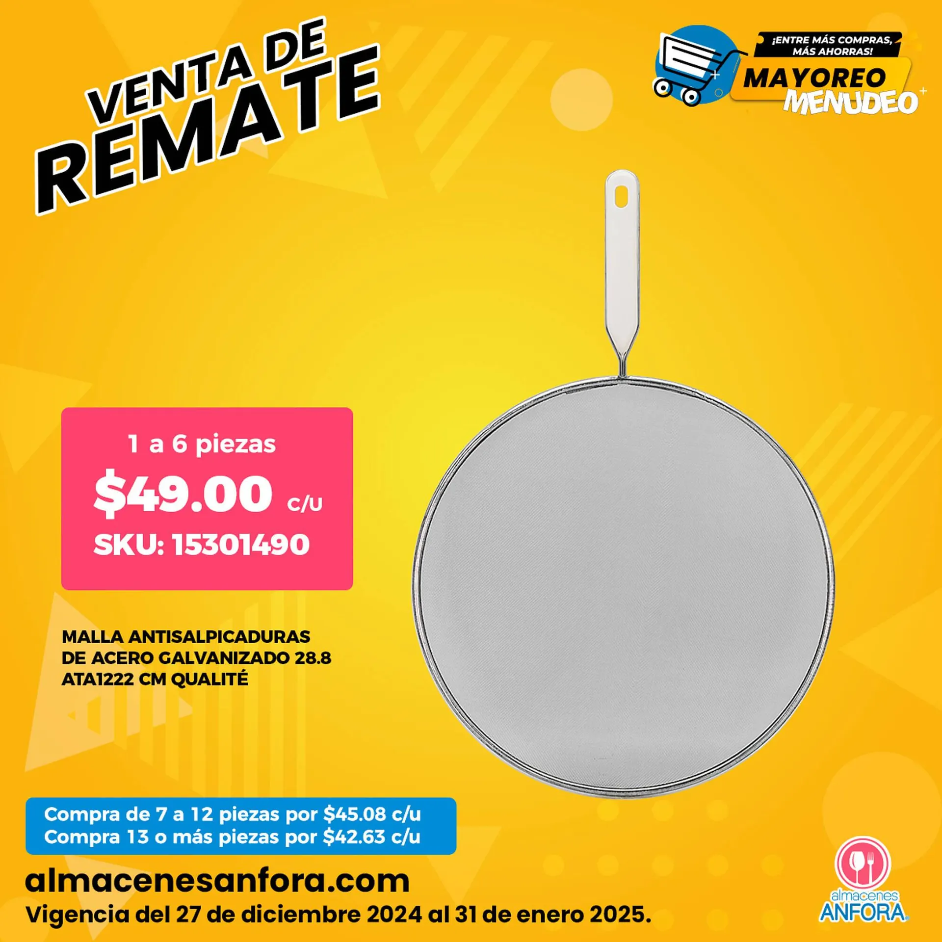 Catálogo de Catálogo Almacenes Anfora 29 de diciembre al 31 de enero 2025 - Pagina 1