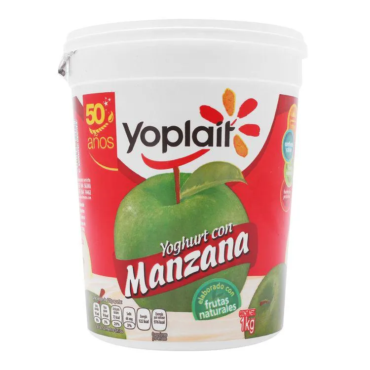 Yoghurt Yoplait Manzana 1Kg - Yoplait - 1 pieza