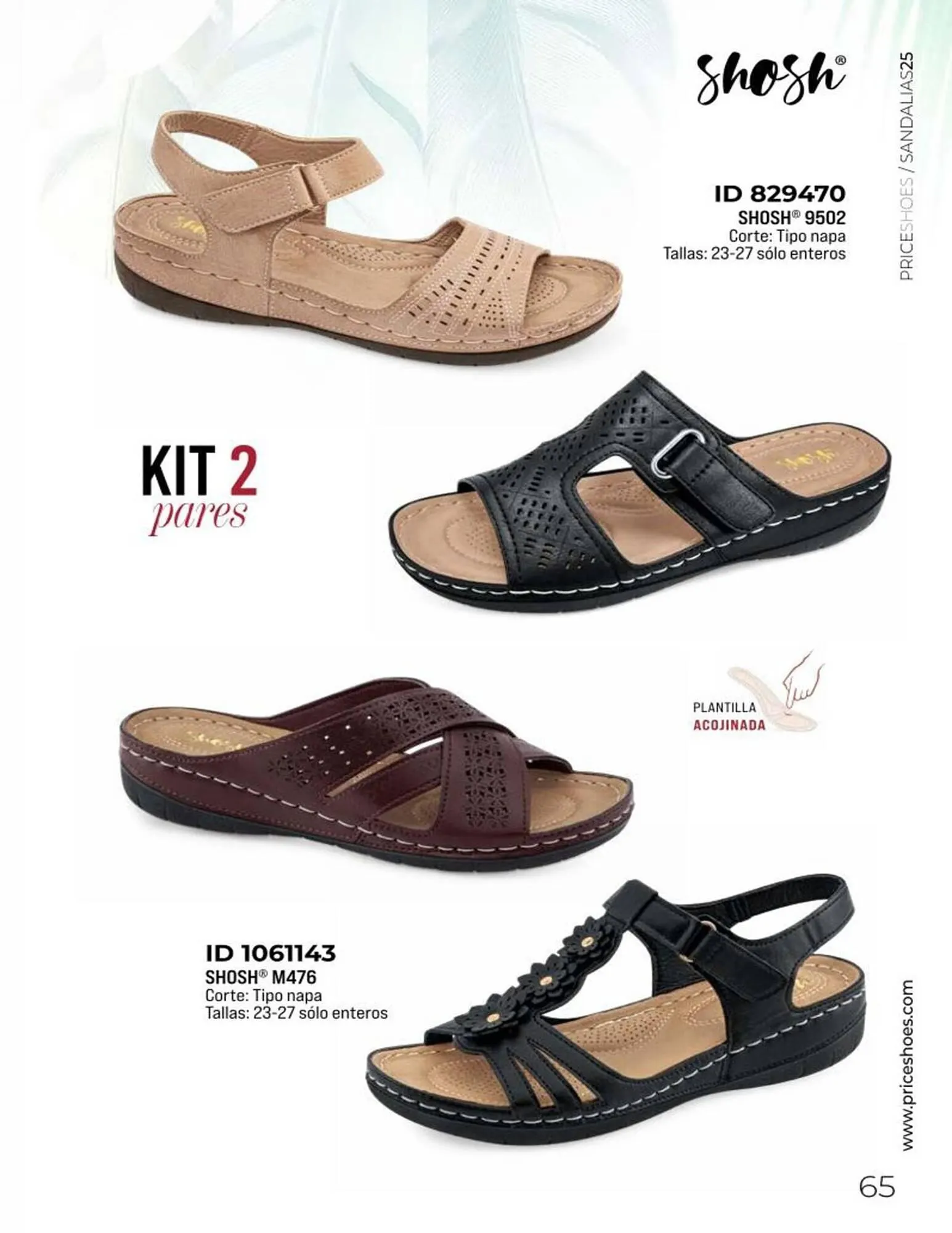 Catálogo de Catálogo Price Shoes 29 de abril al 29 de abril 2025 - Pagina 65