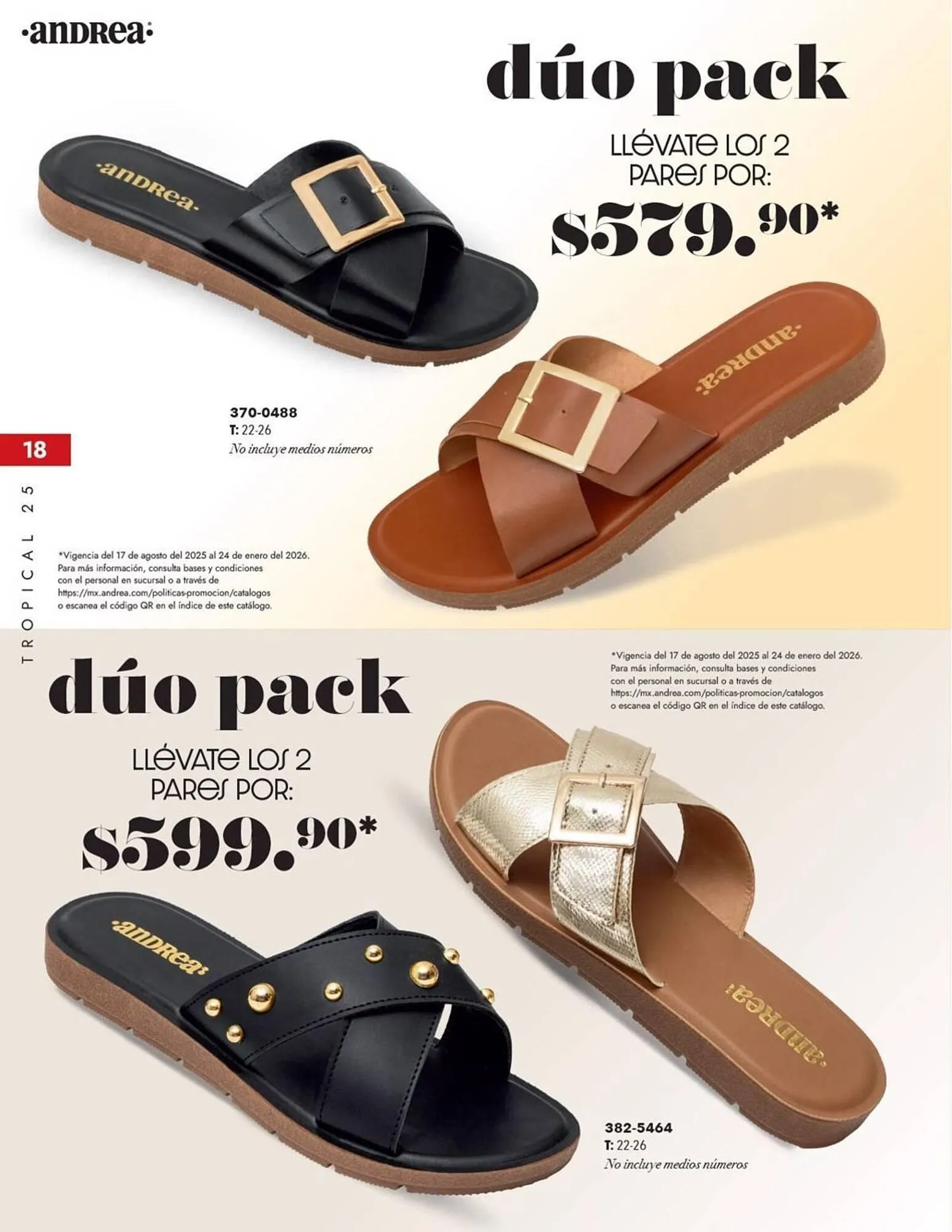 Catálogo de Catálogo Andrea 1 de septiembre al 31 de diciembre 2025 - Pagina 18