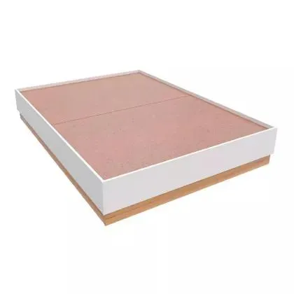 Cama doble Noa Blanco Duna