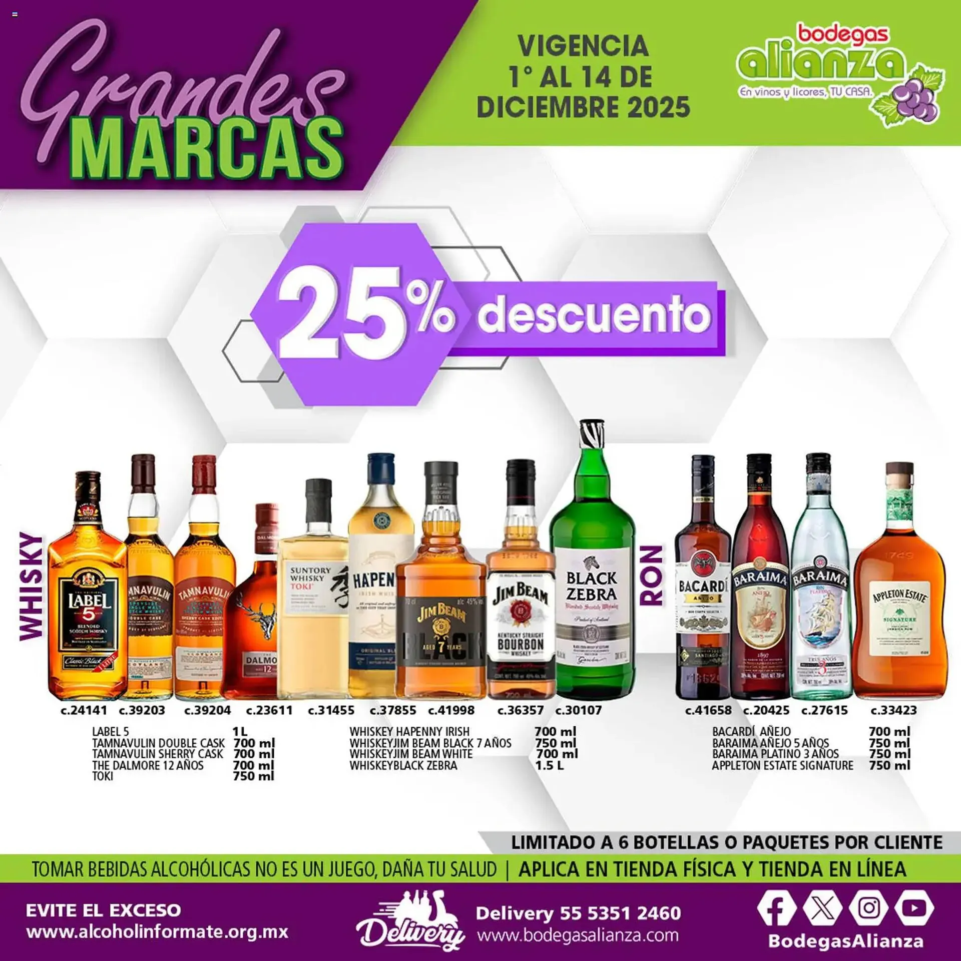 Catálogo de Folleto Bodegas Alianza 1 de diciembre al 14 de diciembre 2025 - Pagina 6