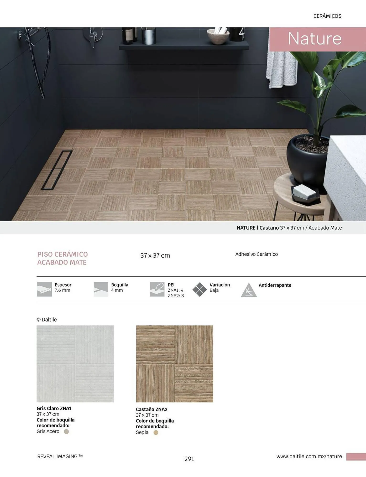 Catálogo de Catálogo Daltile 1 de enero al 31 de diciembre 2024 - Pagina 291