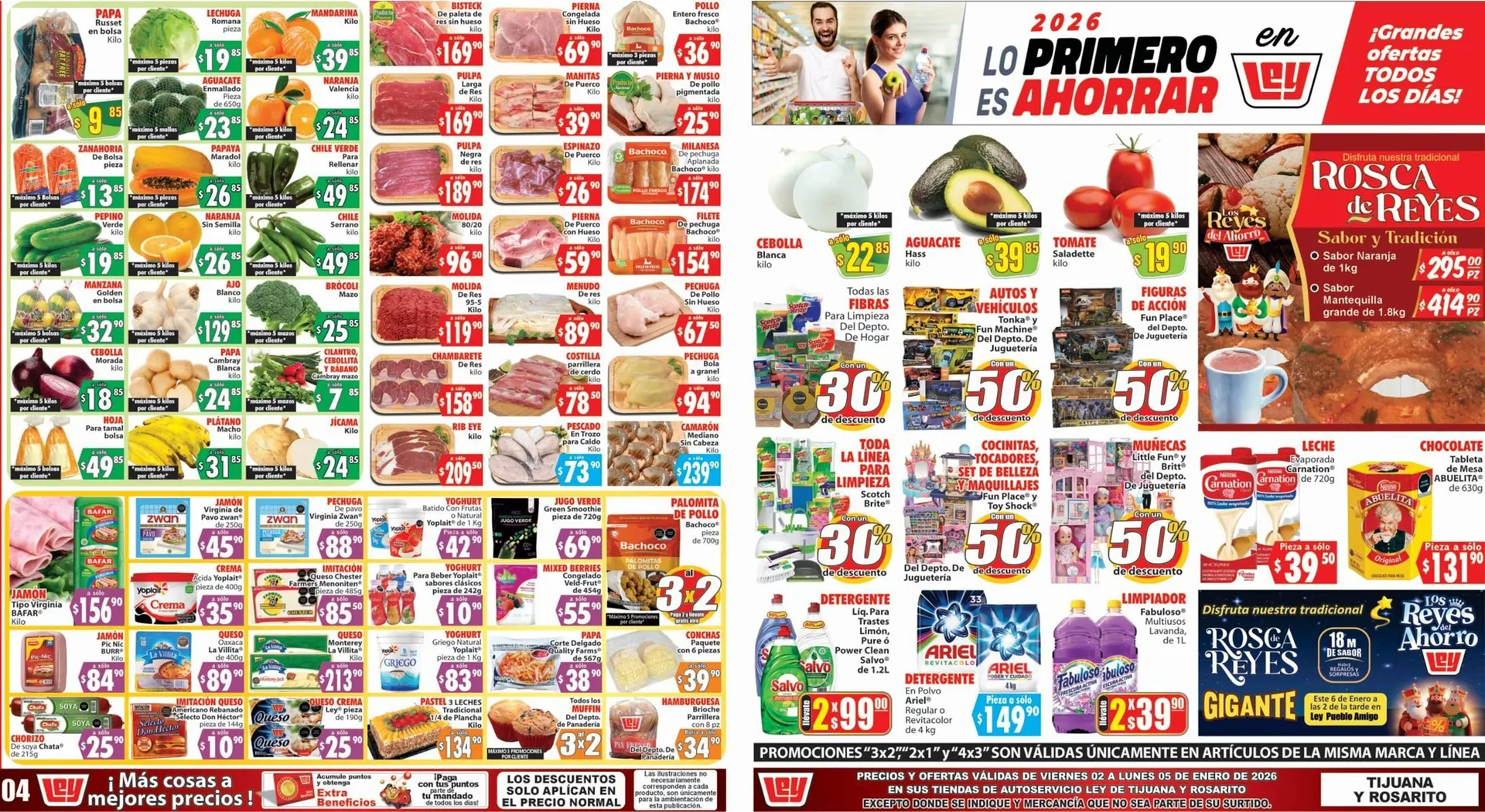 Catálogo de Folleto Casa Ley 2 de enero al 5 de enero 2026 - Pagina 1