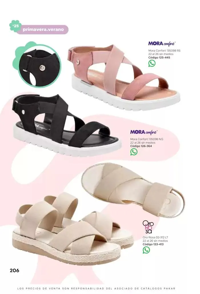 Catálogo de Pakar Sandalia 31 de enero al 31 de mayo 2025 - Pagina 206