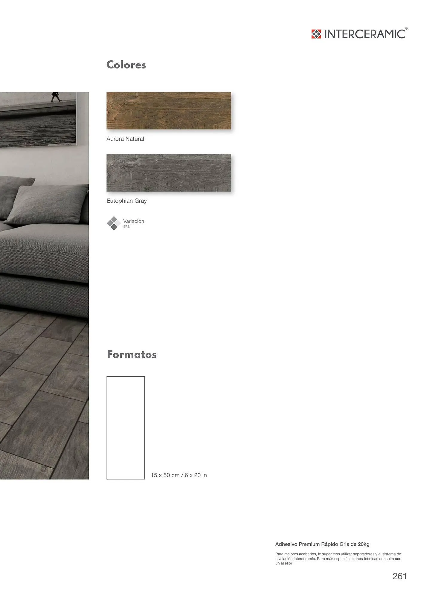 Catálogo de Catálogo Interceramic 12 de marzo al 31 de diciembre 2024 - Pagina 261