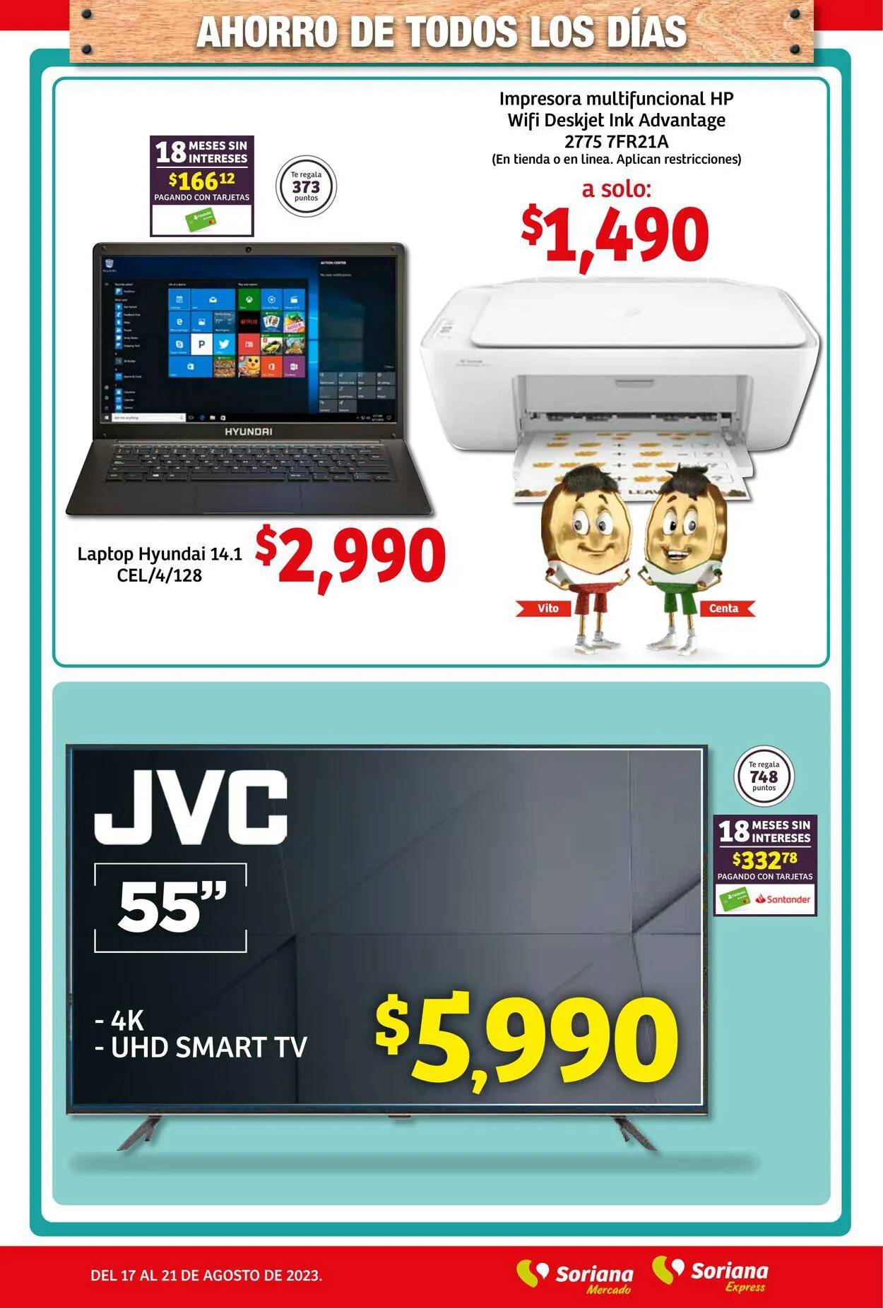 Catálogo de Soriana - El más barato de los precios bajos Oferta actual 17 de agosto al 22 de agosto 2023 - Pagina 8