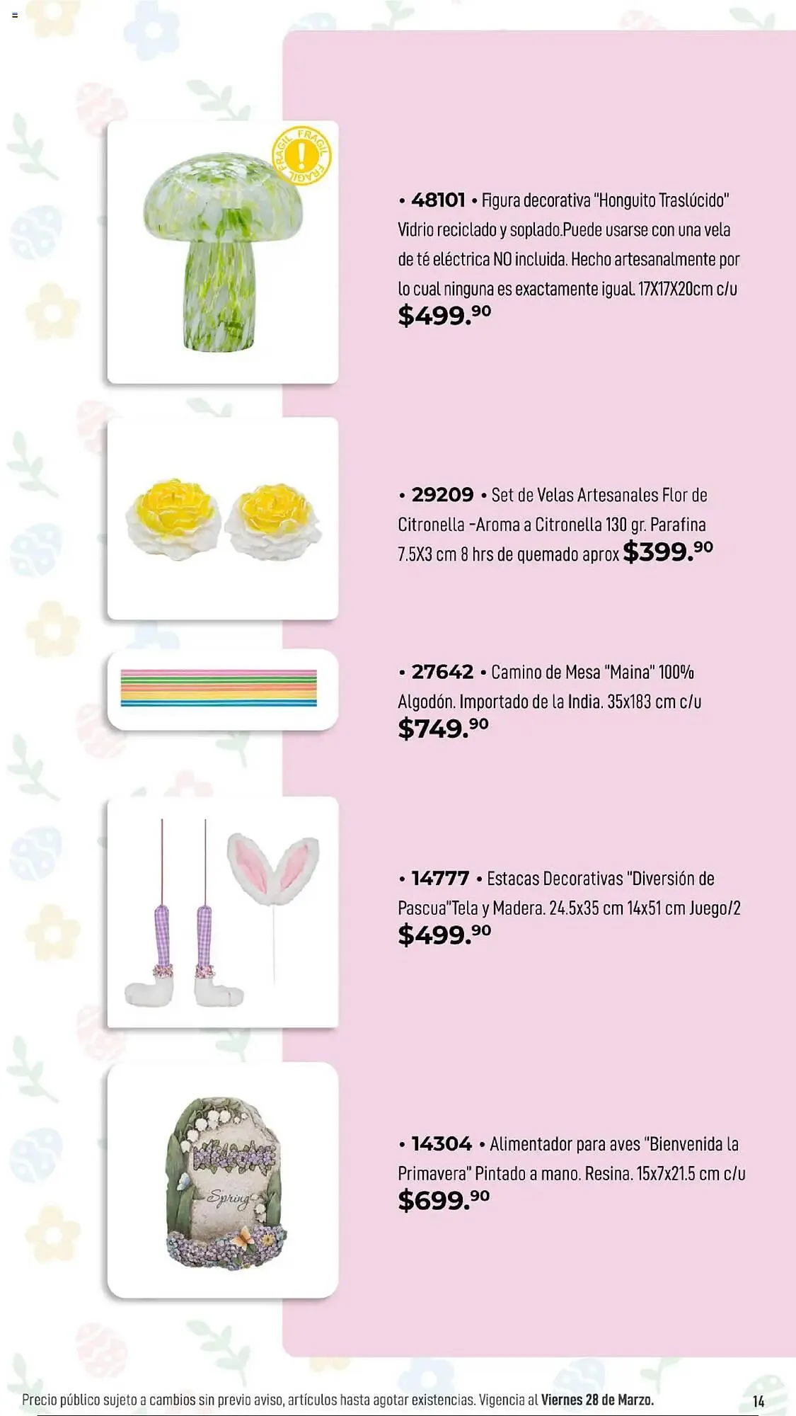 Catálogo de Catálogo Home Interiors 17 de febrero al 28 de marzo 2025 - Pagina 14