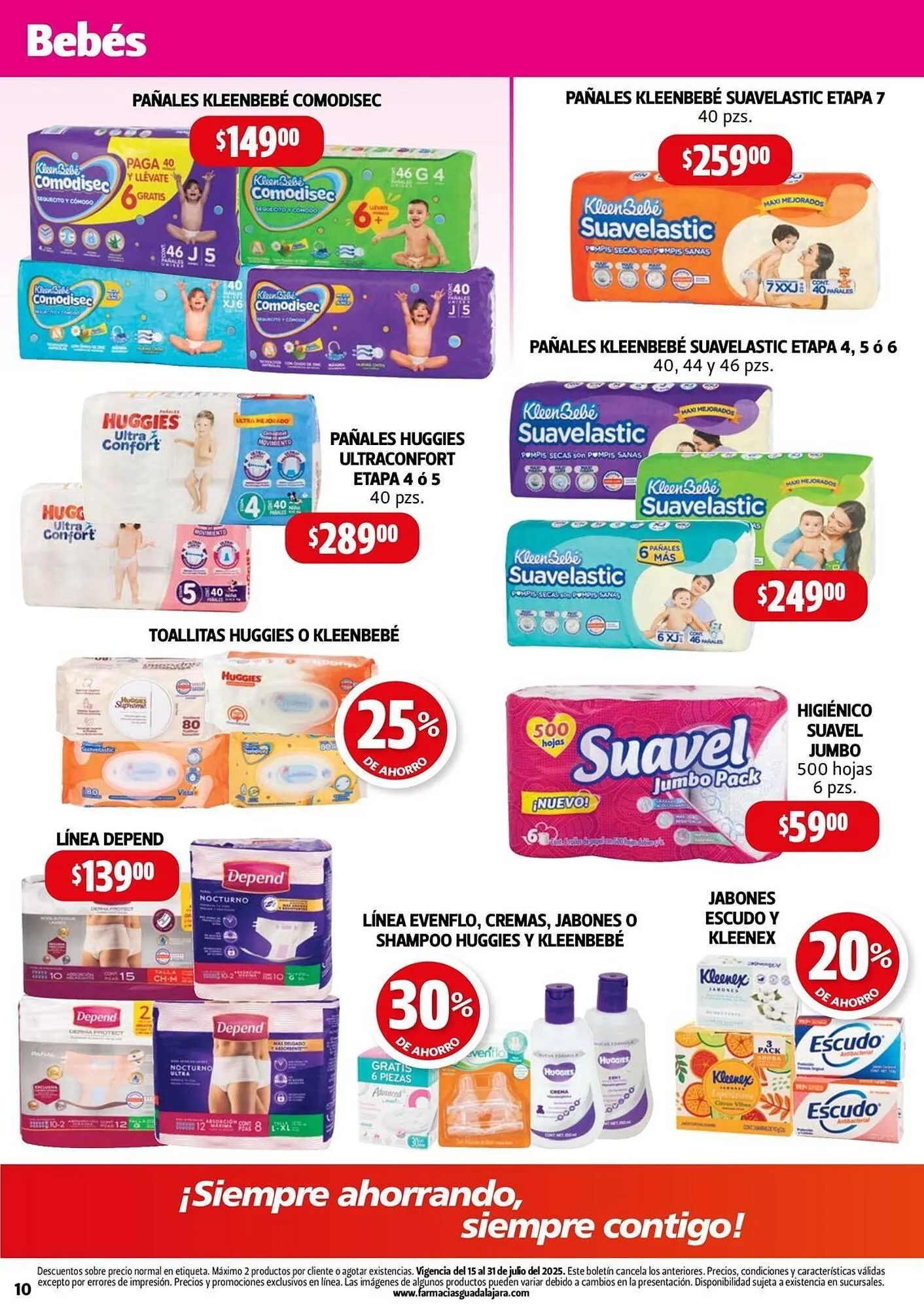 Catálogo de Catálogo Farmacias Guadalajara 15 de julio al 31 de julio 2025 - Pagina 10