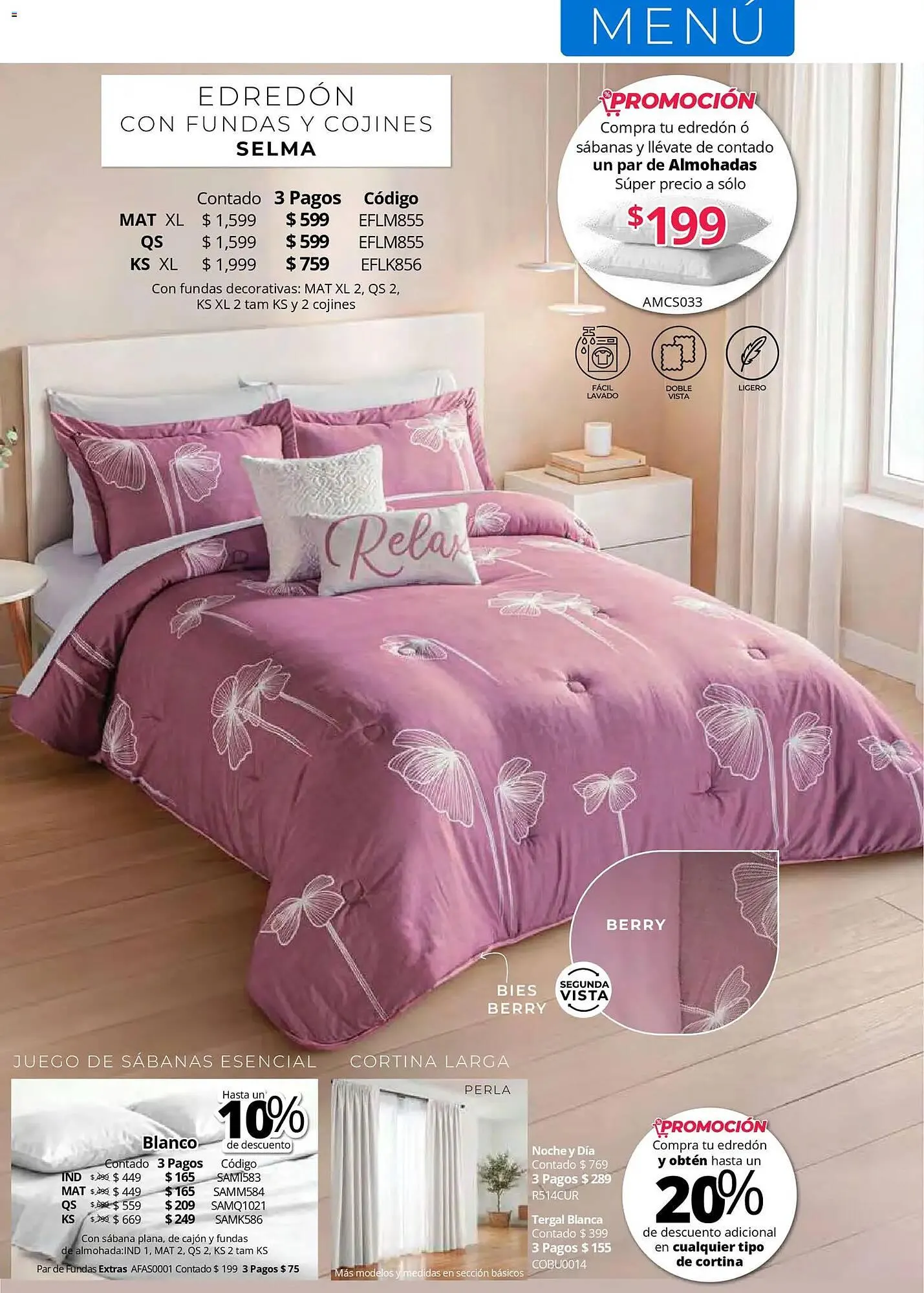 Catálogo de Catálogo Colchas Concord 1 de mayo al 1 de agosto 2026 - Pagina 21