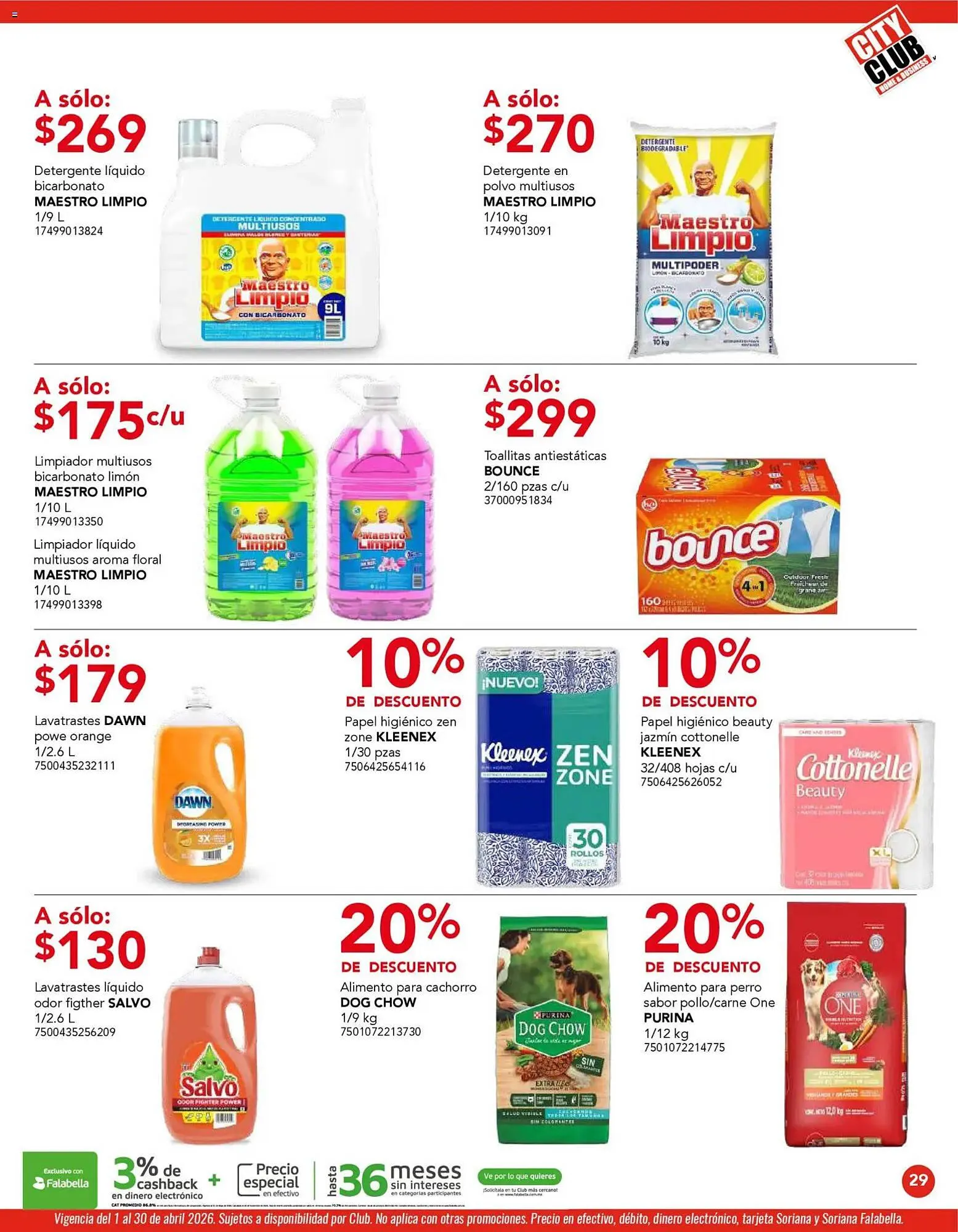 Catálogo de Catálogo City Club 1 de abril al 1 de mayo 2026 - Pagina 29