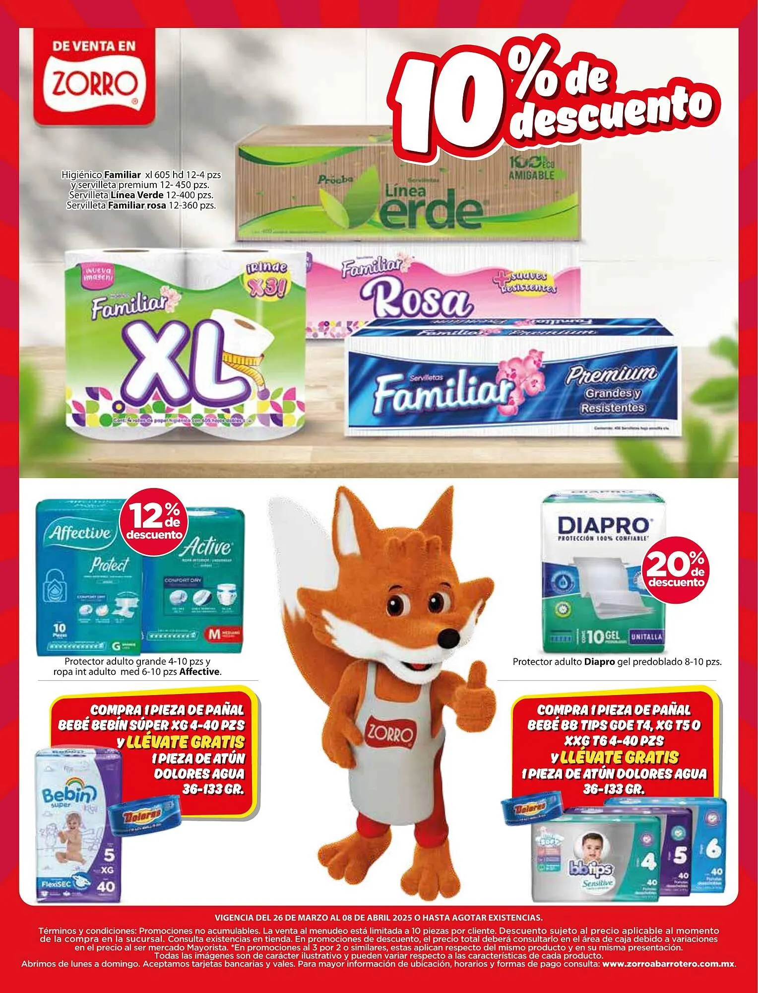 Catálogo de Catálogo Zorro 26 de marzo al 10 de abril 2025 - Pagina 19