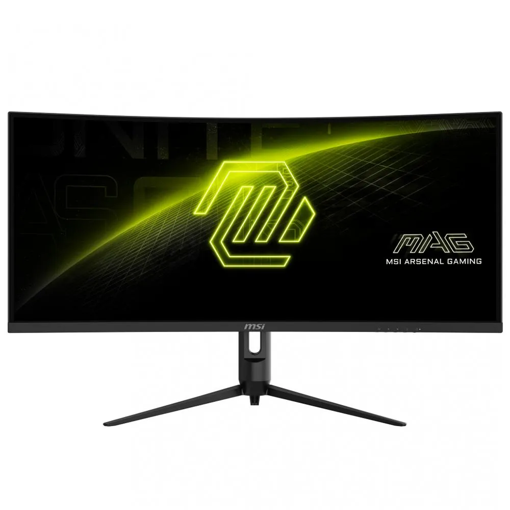 Monitor Gamer Curvo MSI MAG 342CQR E2 LCD 34" / QHD 2K / Ultra Wide / 180Hz / HDMI/DisplayPort / Negro / MAG 342CQR E2