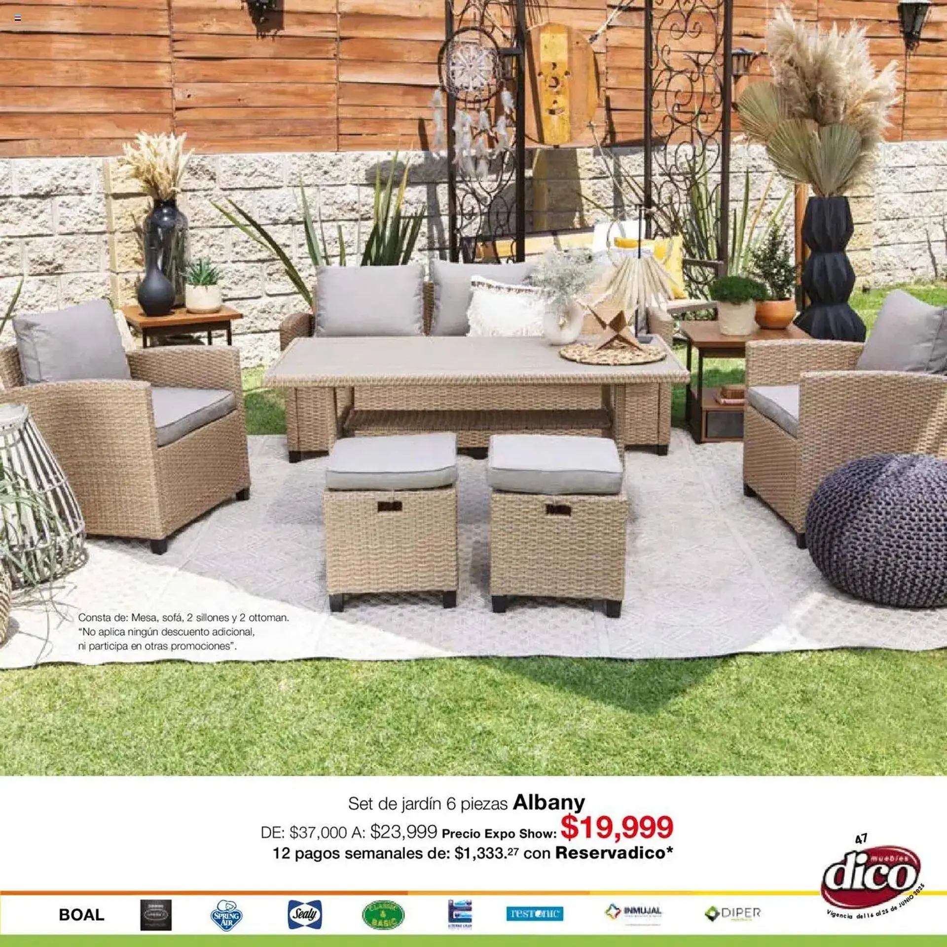 Catálogo de Catálogo Muebles Dico 12 de junio al 25 de junio 2025 - Pagina 45