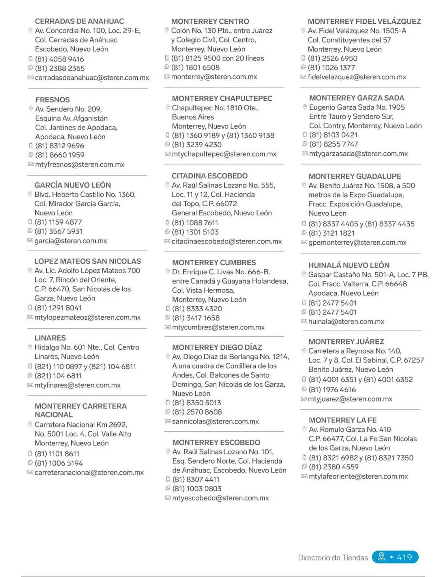 Catálogo de Catálogo Steren 18 de febrero al 31 de diciembre 2025 - Pagina 437