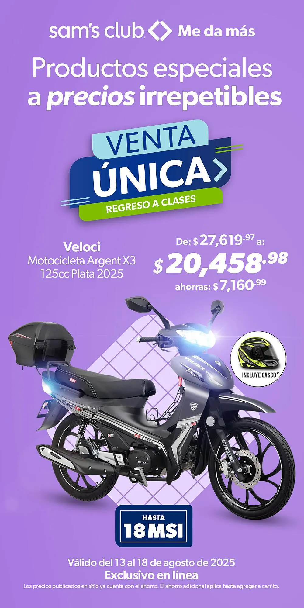 Catálogo de Catálogo Sam's Club 14 de agosto al 18 de agosto 2025 - Pagina 1