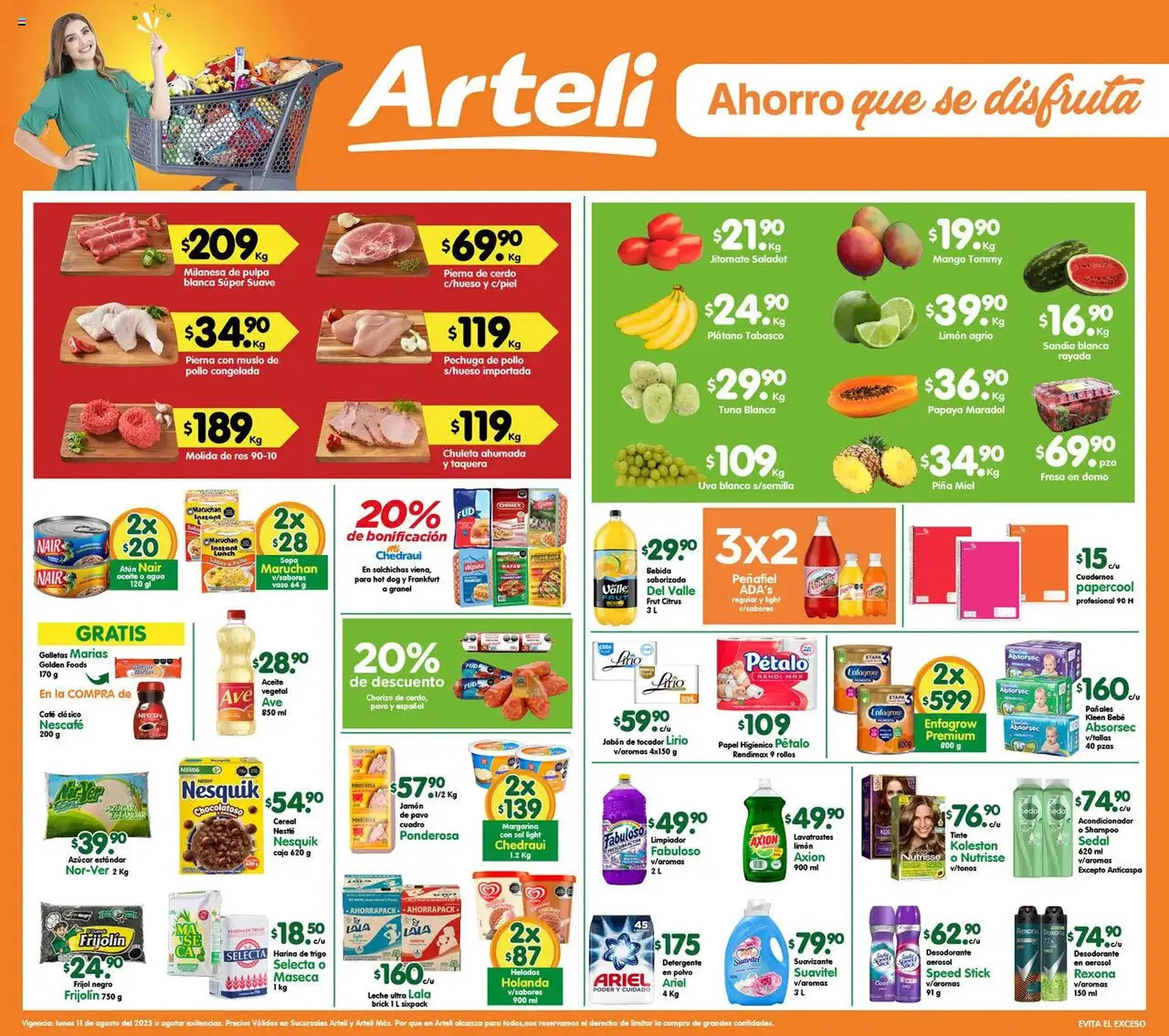 Catálogo de Catálogo Arteli 11 de agosto al 12 de agosto 2025 - Pagina 1