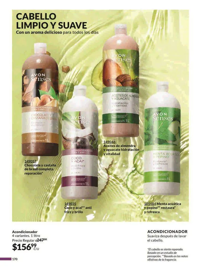 Catálogo de Avon COSMÉTICOS C10 15 de mayo al 19 de junio 2024 - Pagina 170