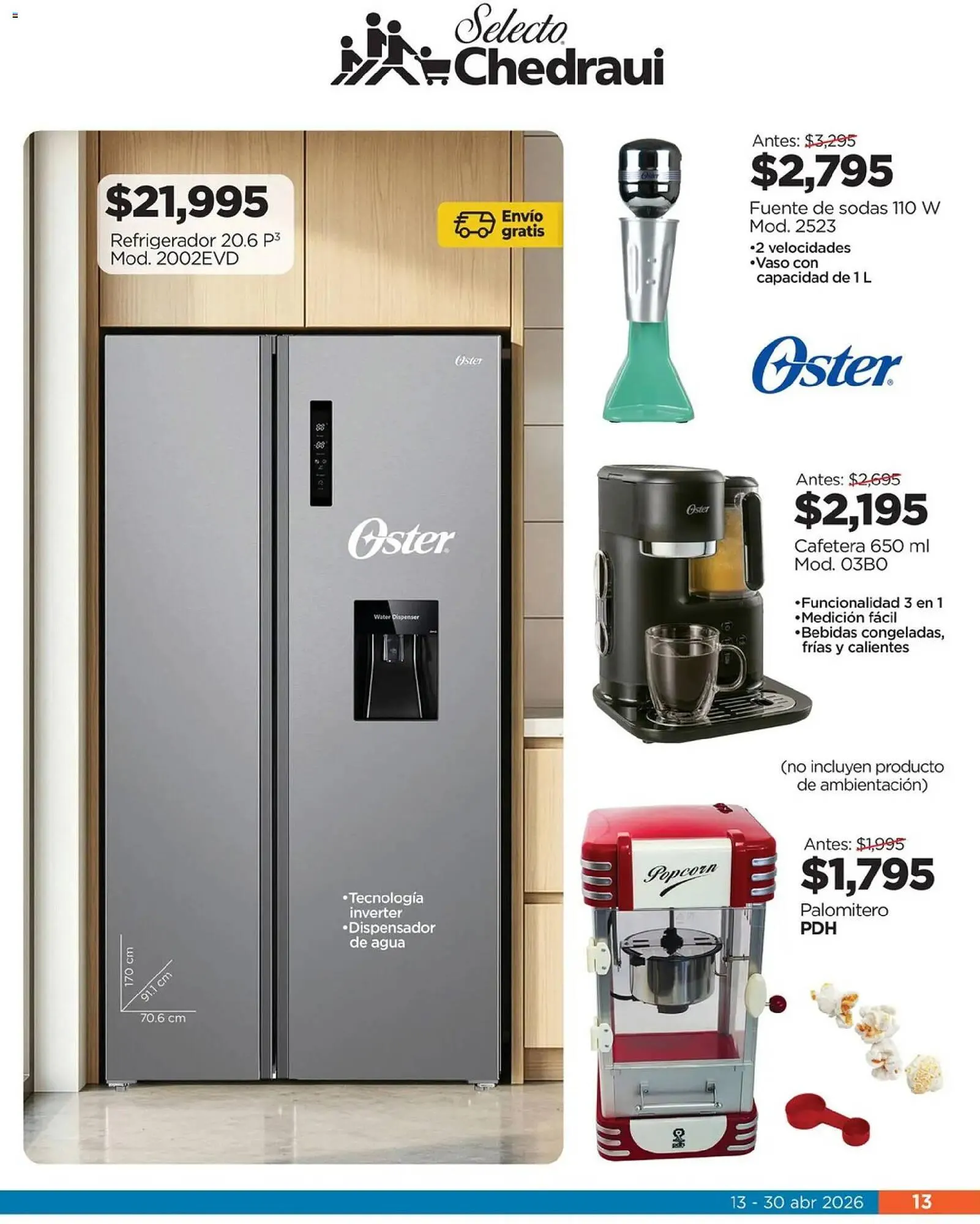 Catálogo de Folleto Chedraui 13 de abril al 1 de mayo 2026 - Pagina 13
