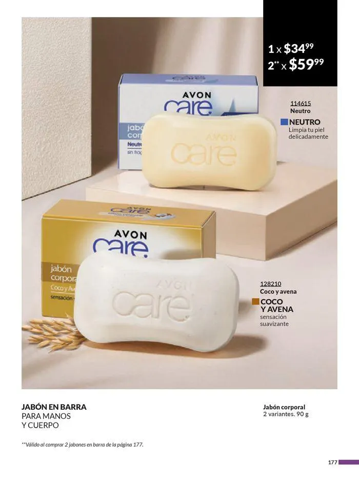 Catálogo de Avon COSMÉTICOS C09 17 de abril al 22 de mayo 2024 - Pagina 177