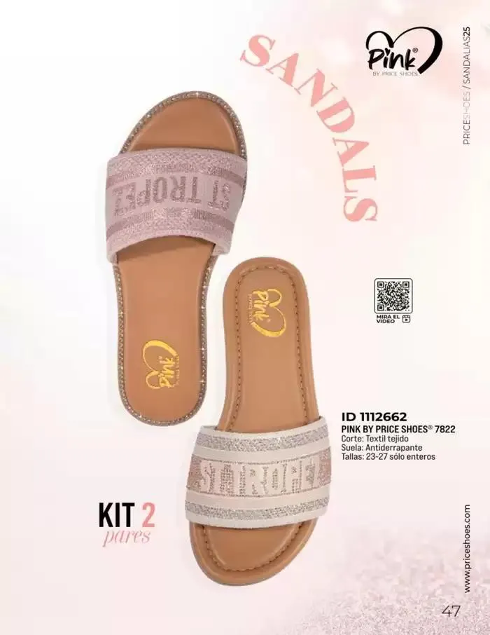 Catálogo de SANDALIAS | KITS | 2025 | 1E 1 de enero al 31 de diciembre 2025 - Pagina 47