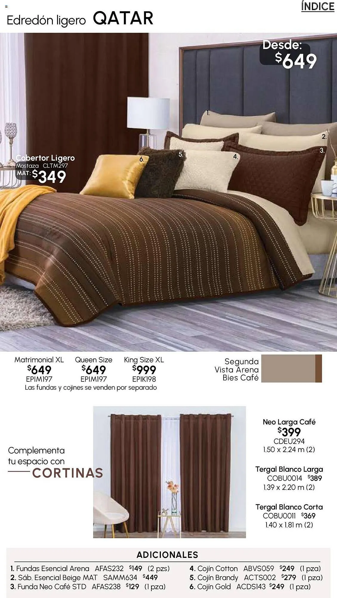 Catálogo de Catálogo Colchas Concord 13 de julio al 20 de julio 2023 - Pagina 24