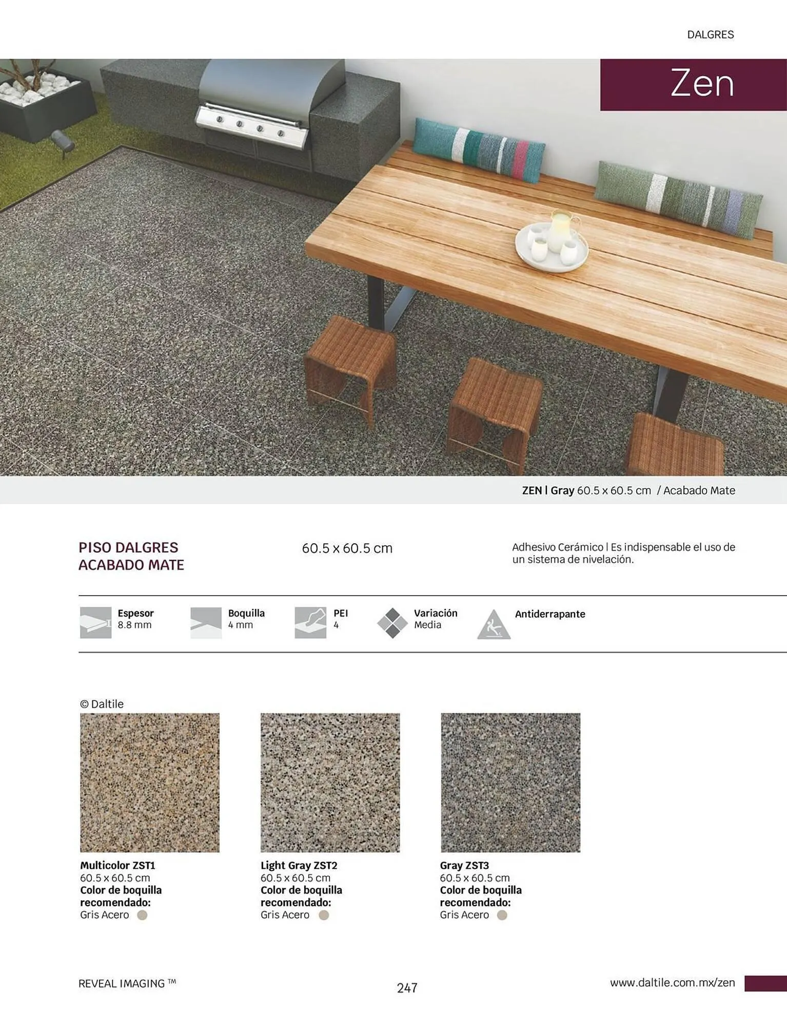 Catálogo de Catálogo Daltile 1 de enero al 31 de diciembre 2024 - Pagina 247
