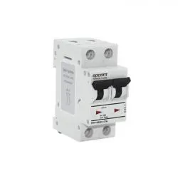 Epcom Protección Térmica 2P, 800V,16A, Entrada 12 - 800V, para Aplicación Fotovoltaica