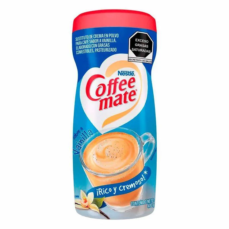 Sustituto Coffe Mate Vainilla 400G - 1 pieza
