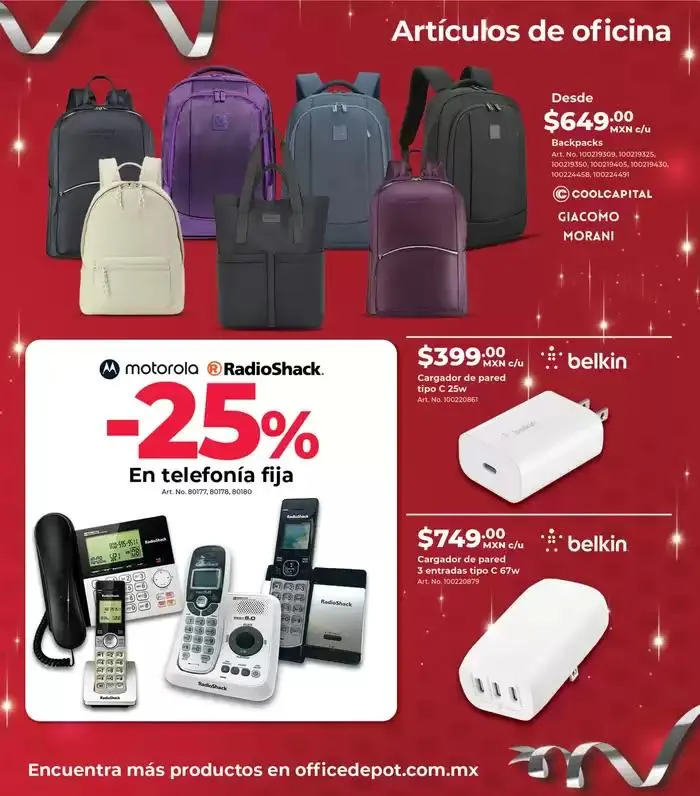 Catálogo de Office Depot - Folleto Noviembre 1 de noviembre al 30 de noviembre 2024 - Pagina 13