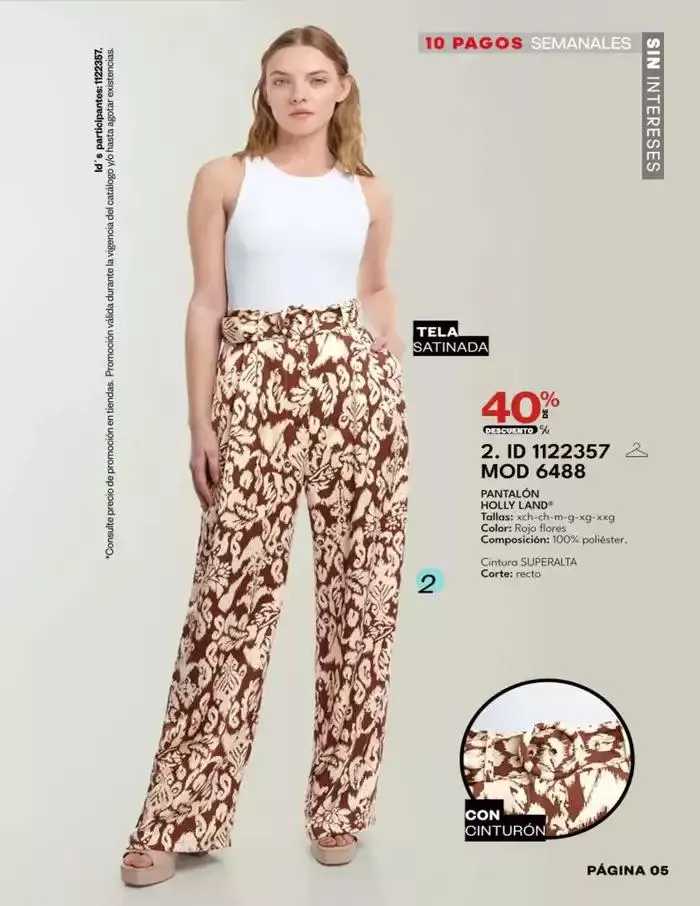 Catálogo de 10 PAGOS SIN INT | ROPA | PV | 2025 | 1E 28 de abril al 31 de julio 2025 - Pagina 7