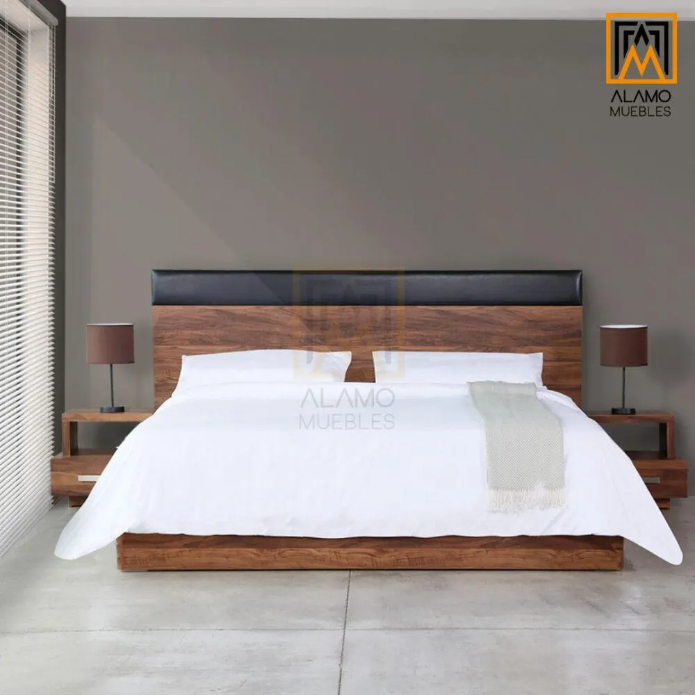 Set Sonoma King Roble Americano 4 Piezas