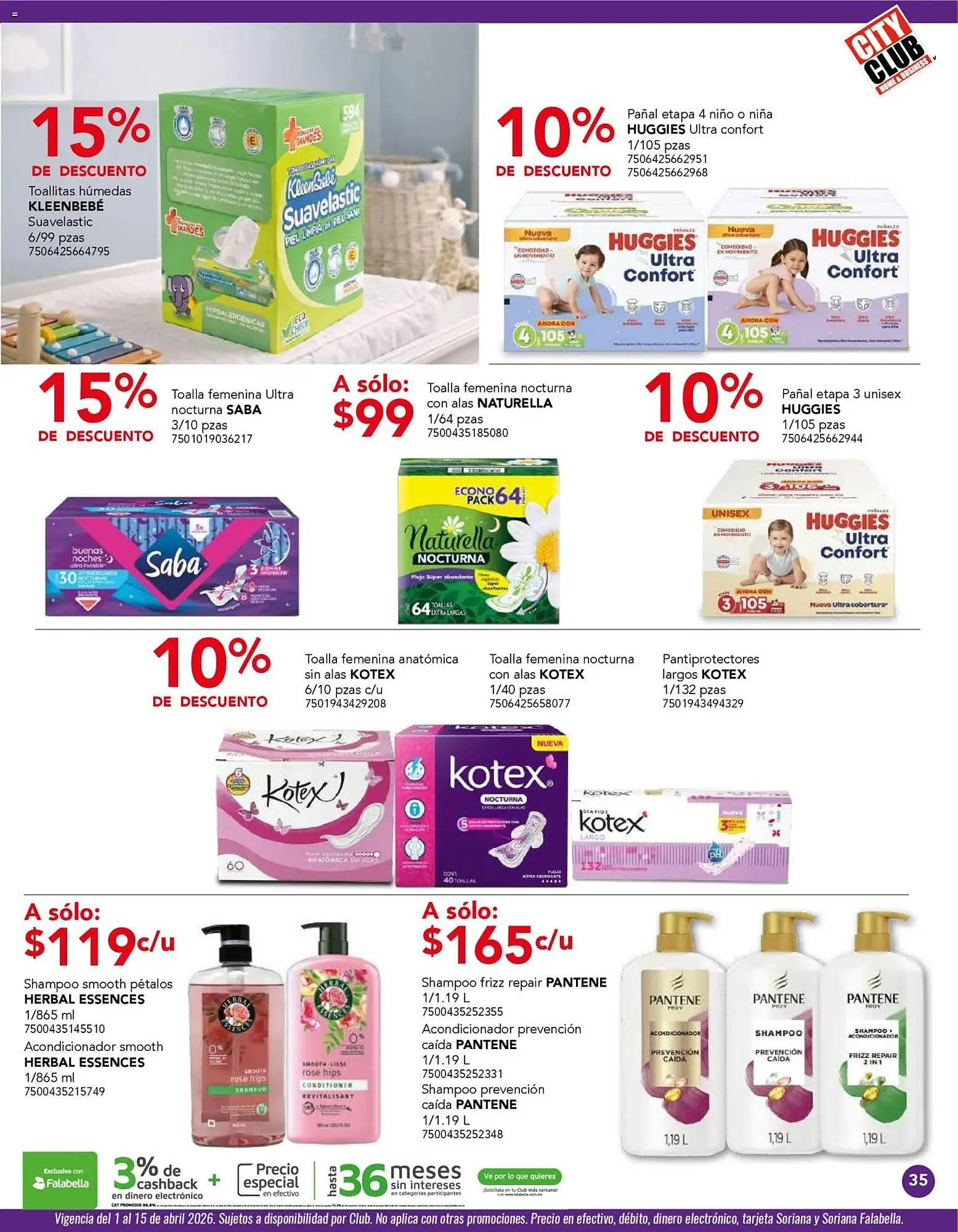 Catálogo de Catálogo City Club 1 de abril al 1 de mayo 2026 - Pagina 35
