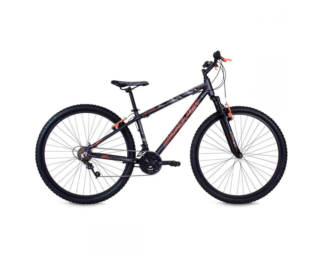 Bicicleta Mercurio R29 Mtb Crow Grafito 21V