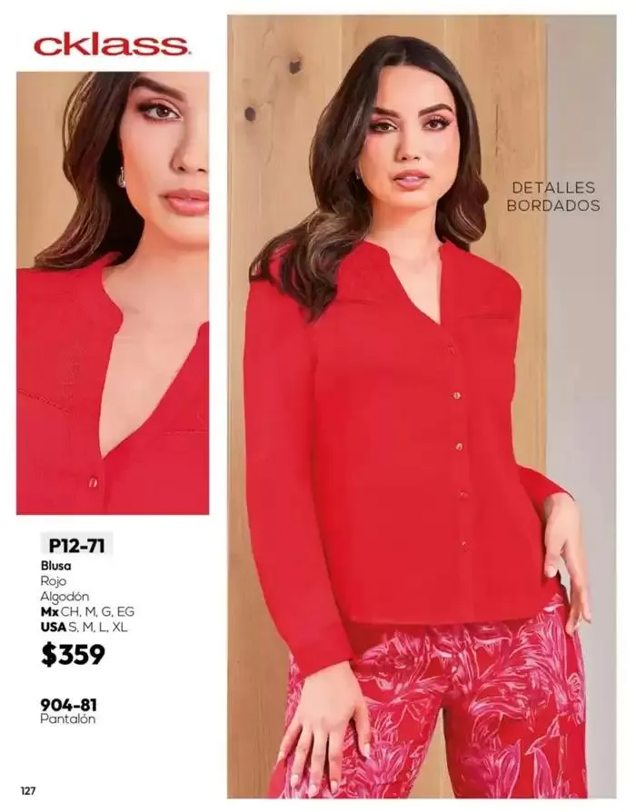 Catálogo de Catálogo Cklass Ropa Complemento de Verano 2025 México 1 de marzo al 30 de septiembre 2025 - Pagina 128