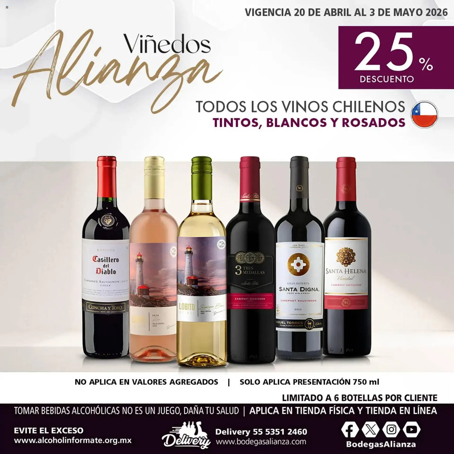 Catálogo de Folleto Bodegas Alianza 20 de abril al 3 de mayo 2026 - Pagina 2